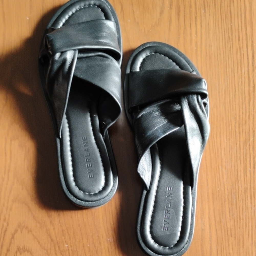 Everlane Women's Dark Slide Sandals